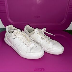 White On Cloud Sneakers